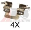 AUDI 6091731000 Accessory Kit, disc brake pads